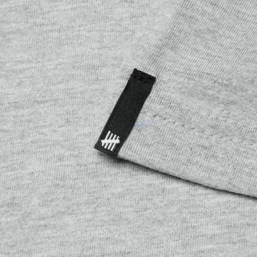 undefeated 5900651 outline tee grey heather