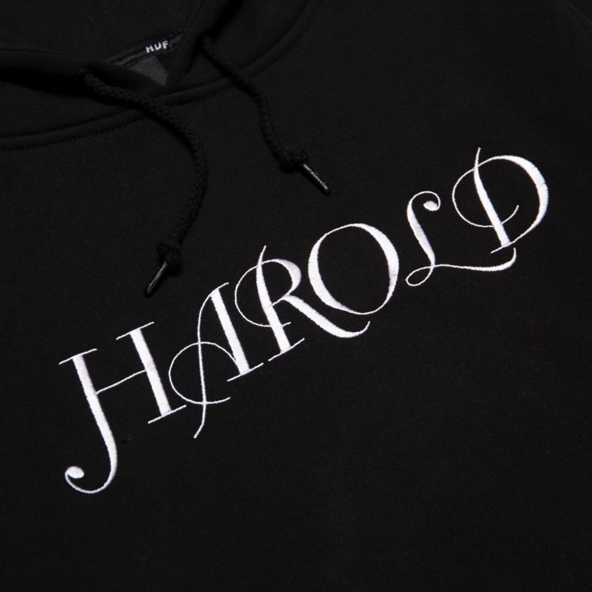 HUF HUF HAROLD TRIBUTE P/O HOOD // BLACK