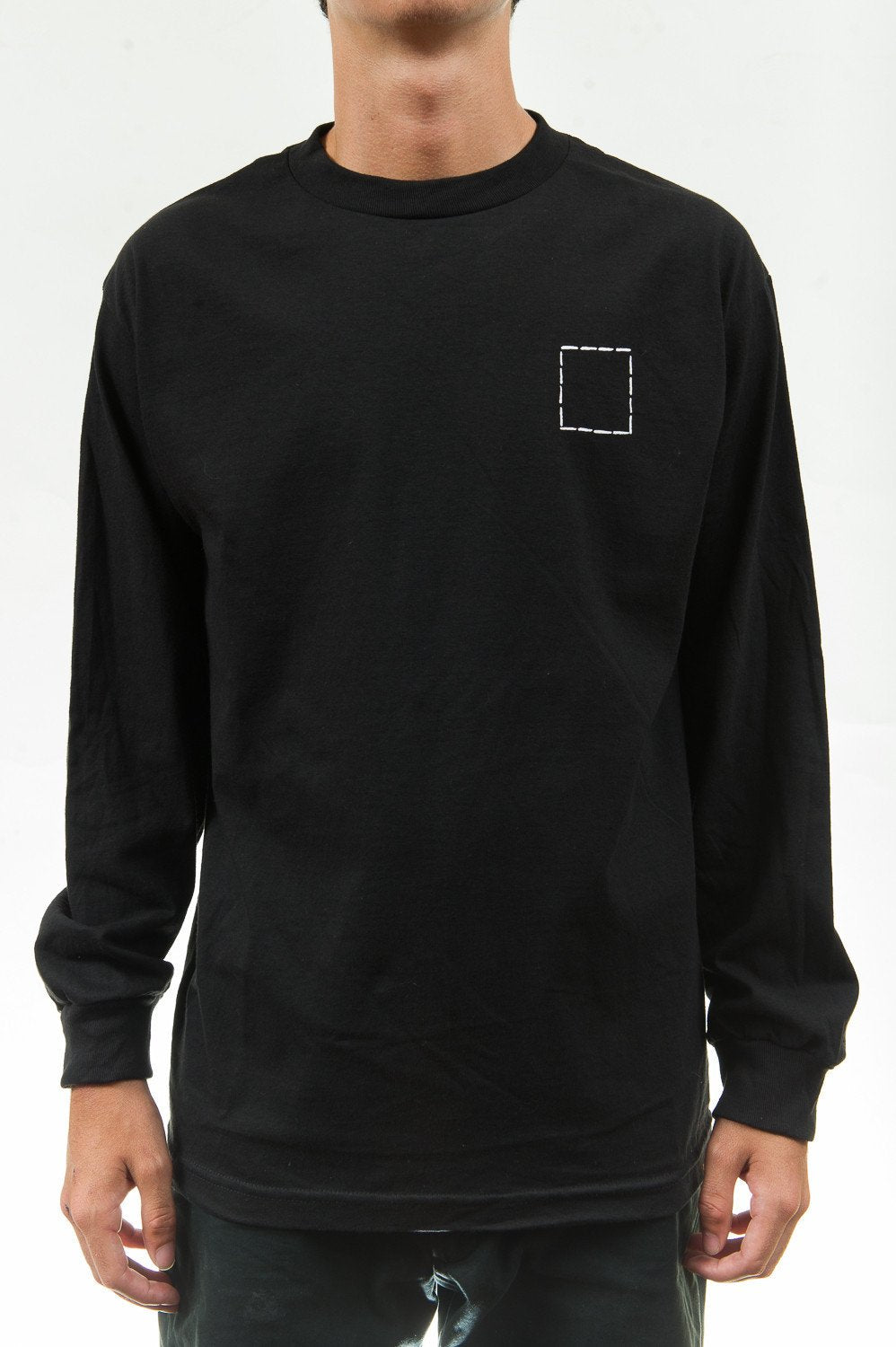 wknd wk001 borderline long sleeve black