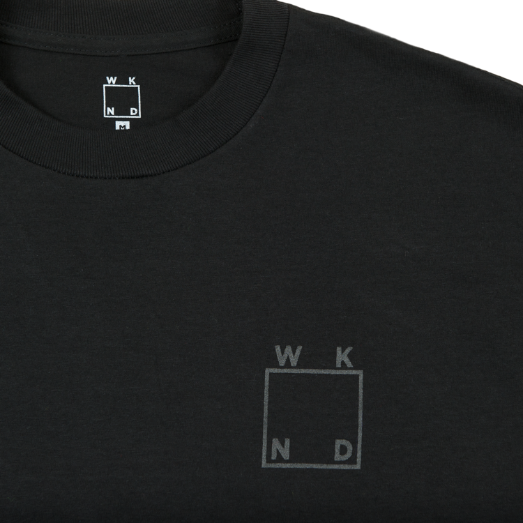 wknd wkndfa1804 reflective tee black