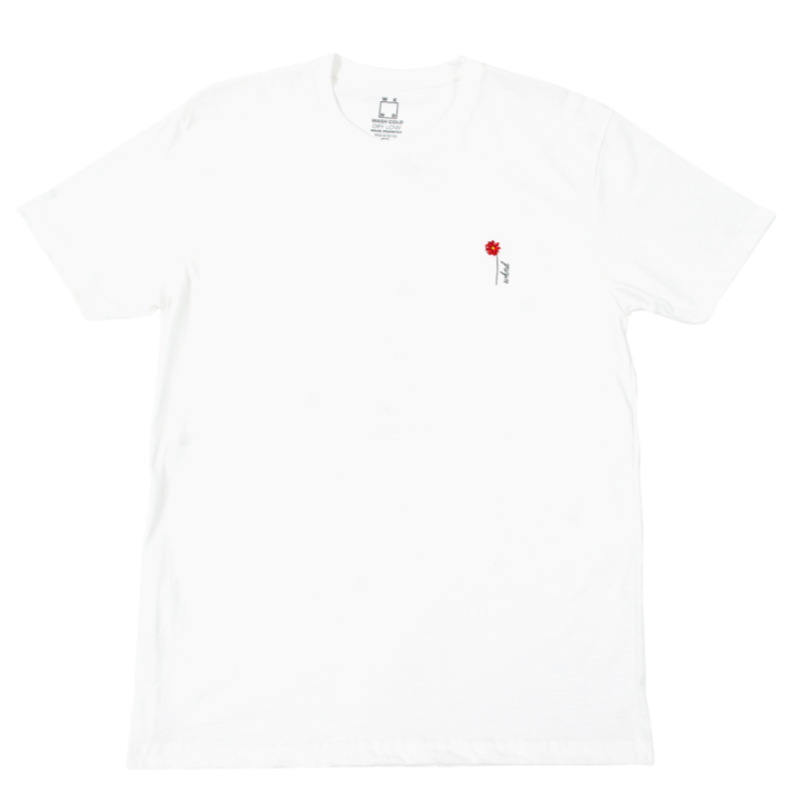 wknd wkndsu1801 15,569 flowers tee white