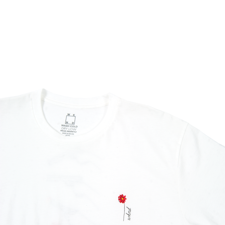 wknd wkndsu1801 15,569 flowers tee white
