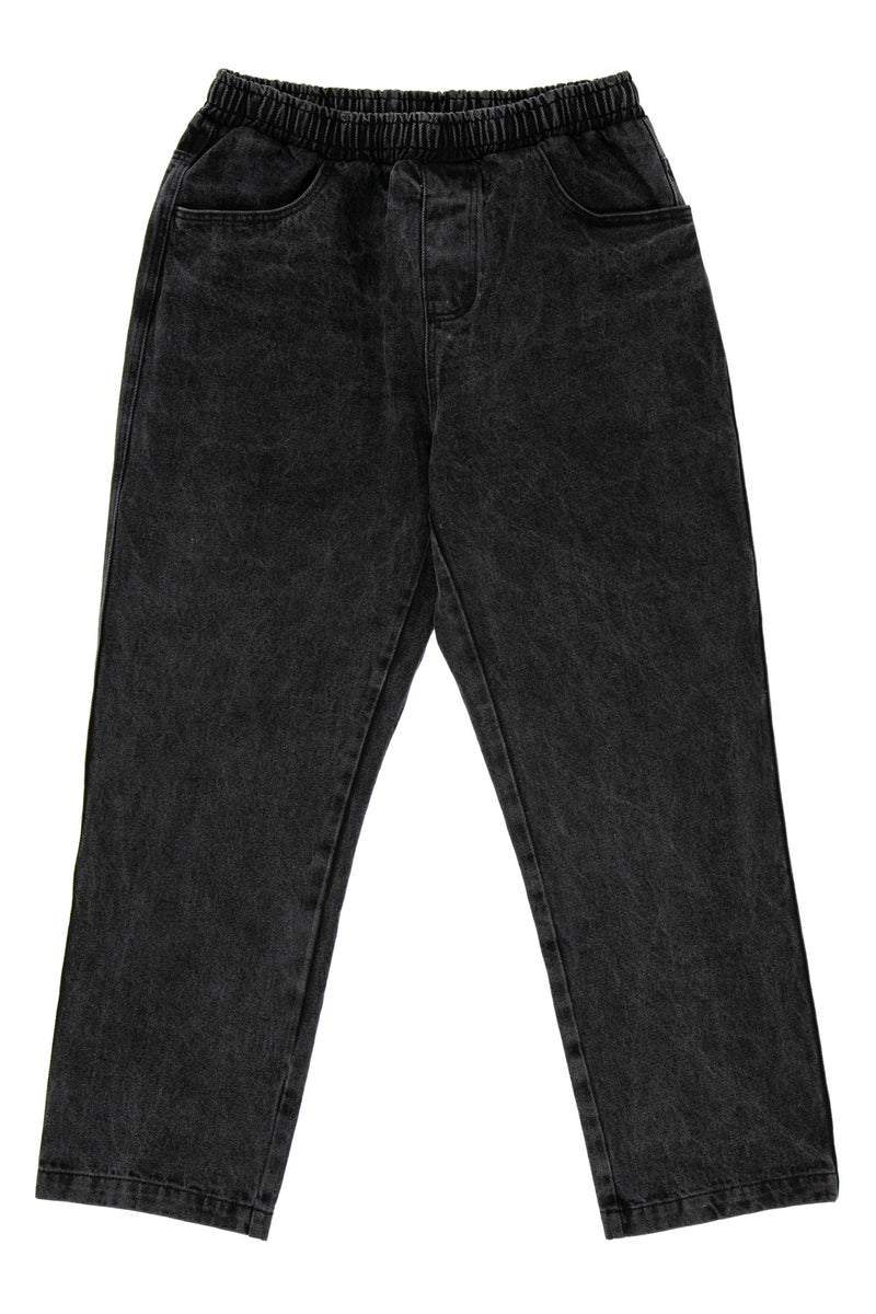 Denim Jeans washed black DJT001