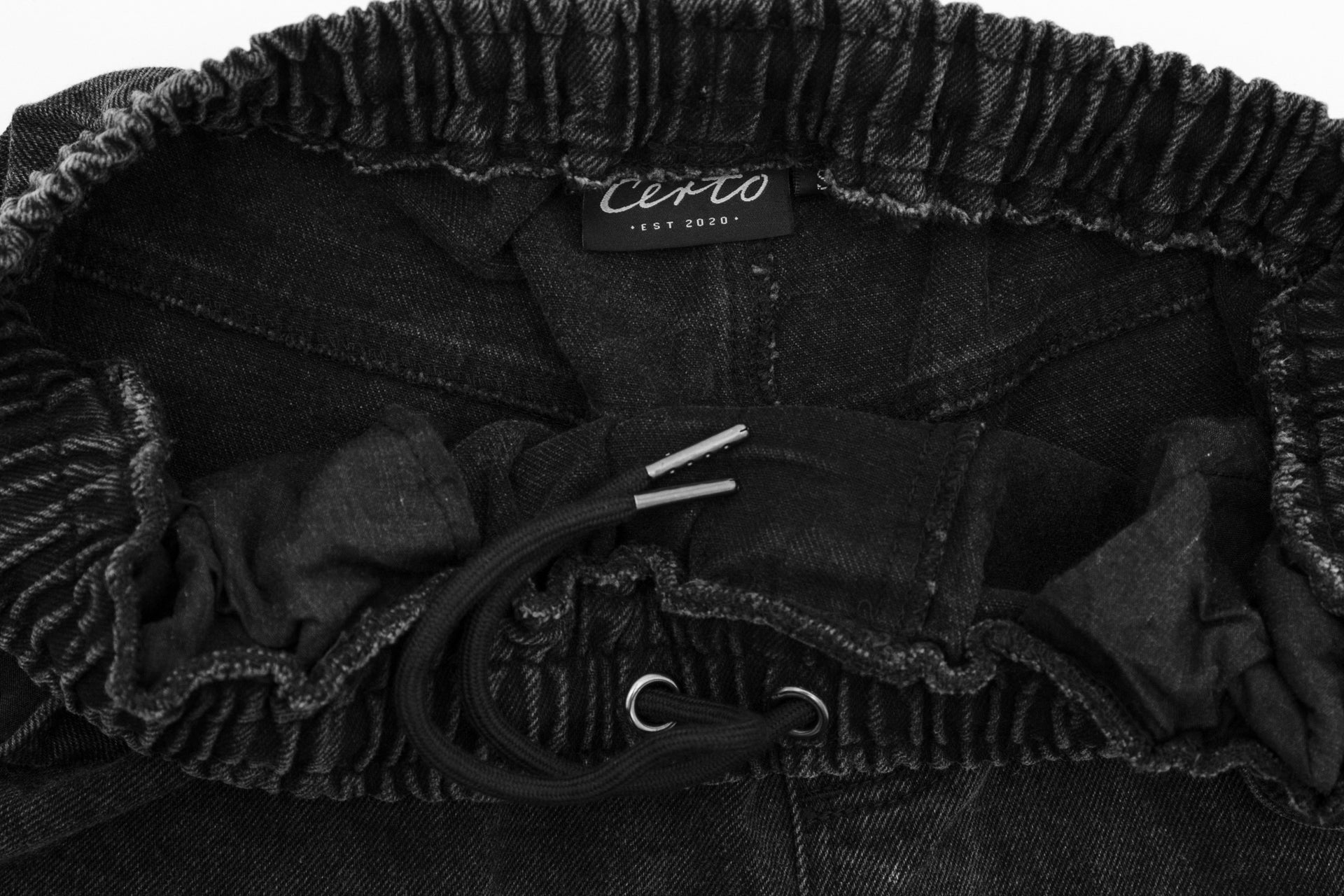 Denim Jeans washed black DJT001