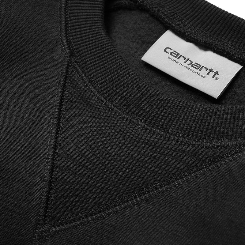 Carhartt Wip I026383 00F XX Chase Sweat Black gold