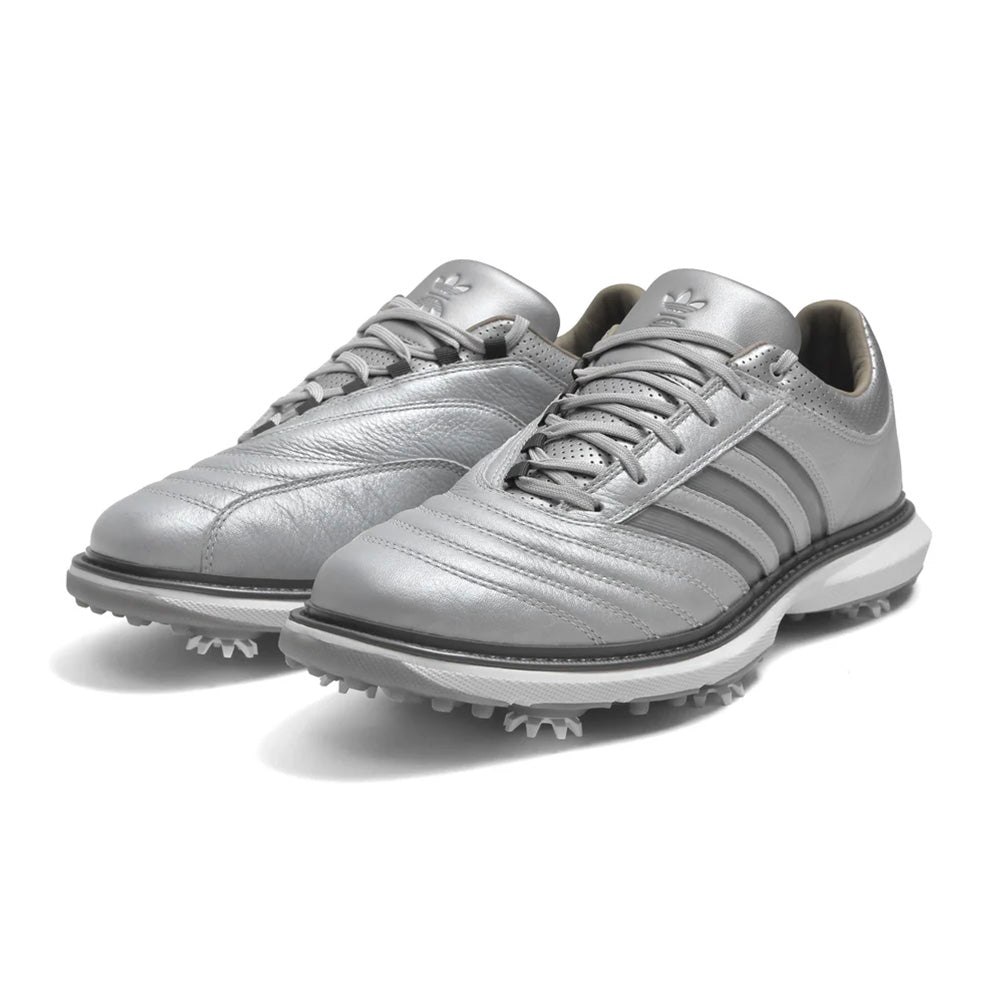 adidas jq7260 x metalwood mc70 golf shoes silver metallic iron metallic grey six