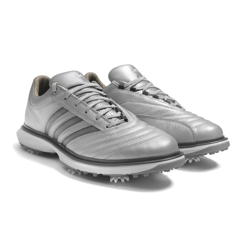 adidas jq7260 x metalwood mc70 golf shoes silver metallic iron metallic grey six