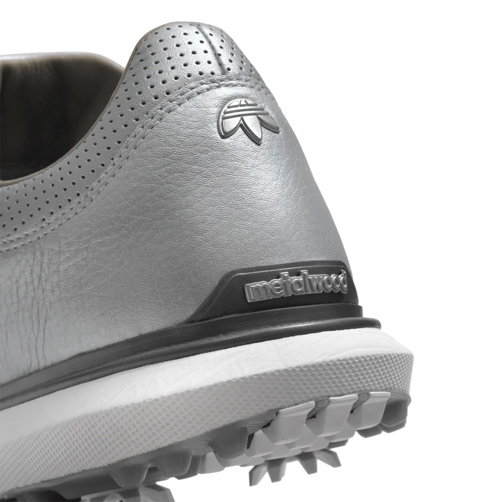 adidas jq7260 x metalwood mc70 golf shoes silver metallic iron metallic grey six