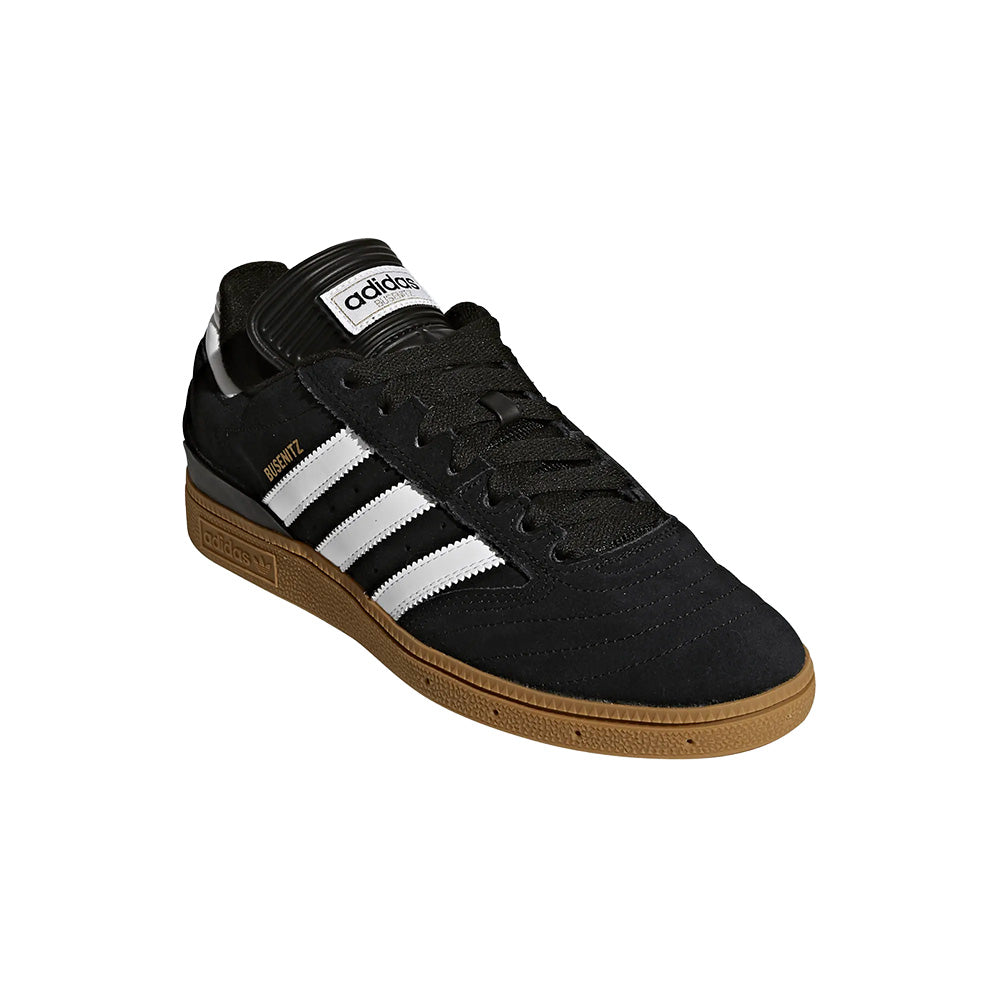 adidas Skateboarding adidas SKATEBOARDING BUSENITZ SHOES // CORE BLACK / FOOTWEAR WHITE / GOLD METALLIC