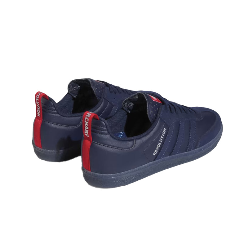 adidas skateboarding  orchard x new england revolution samba adv shoes night indigonight indigosilver metallic