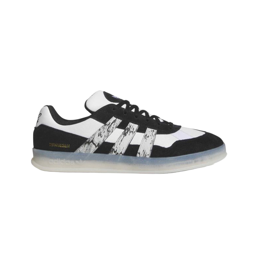 adidas skateboarding jr7101 aloha super shoes core black cloud white chalk white