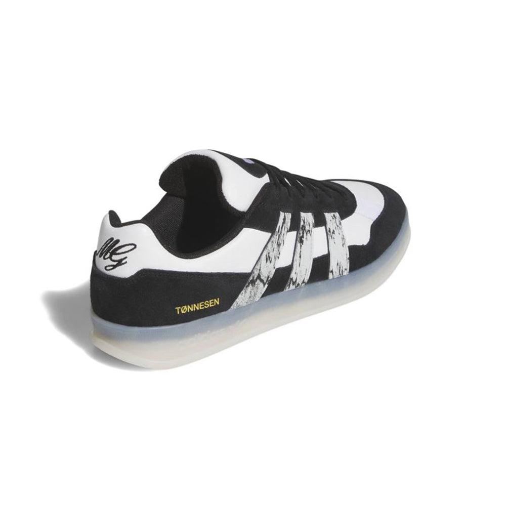 adidas skateboarding jr7101 aloha super shoes core black cloud white chalk white