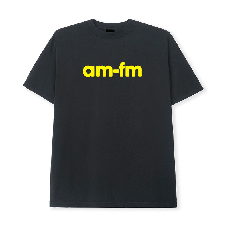 am fm t 0001 og logo tee black