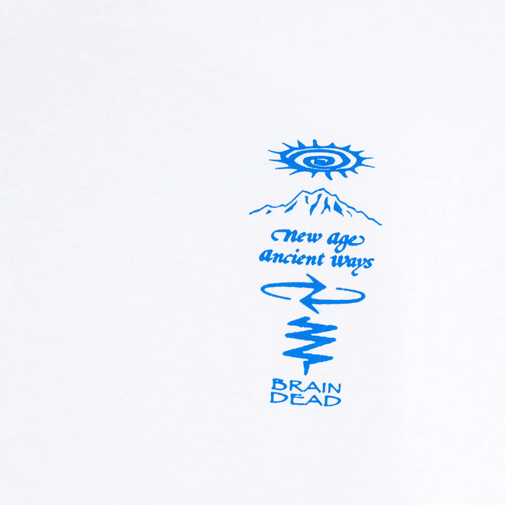 BRAIN DEAD BRAIN DEAD ANCIENT WAYS T-SHIRT // WHITE