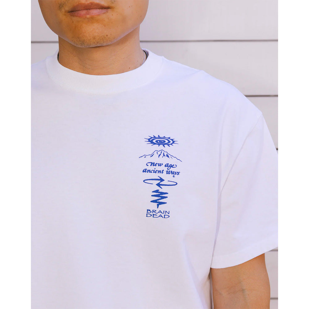 BRAIN DEAD BRAIN DEAD ANCIENT WAYS T-SHIRT // WHITE