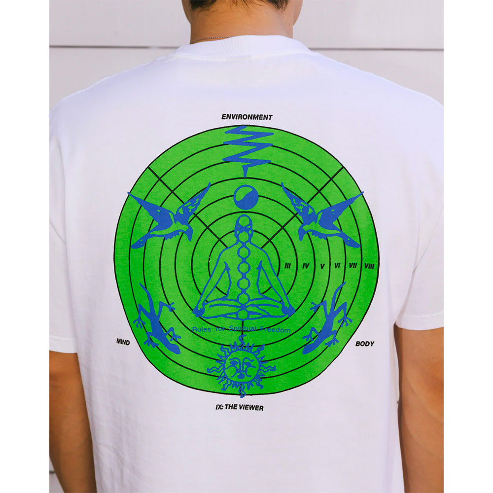 BRAIN DEAD BRAIN DEAD ANCIENT WAYS T-SHIRT // WHITE