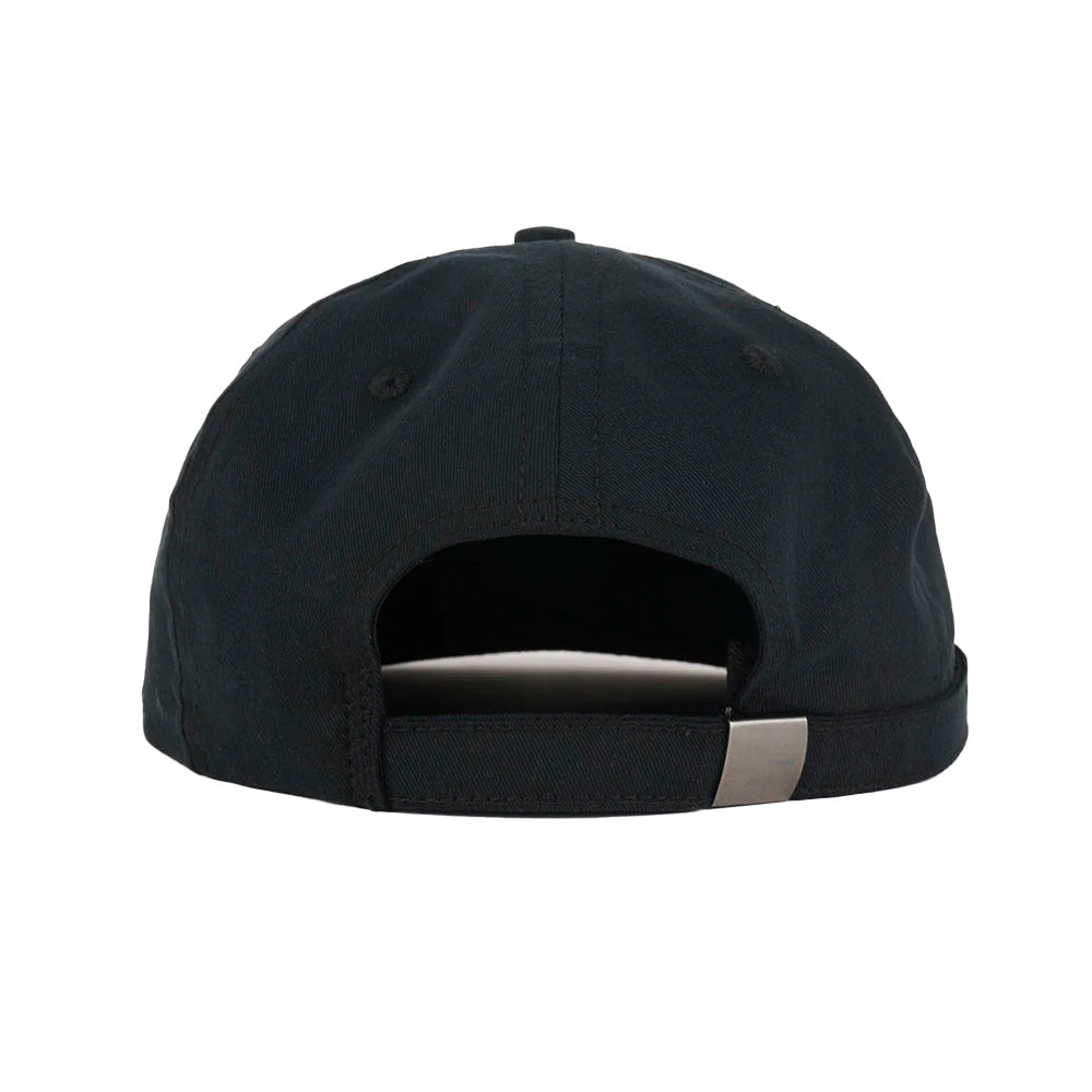 brain dead bdf25h010047 extended strap 6 panel logohead hat black