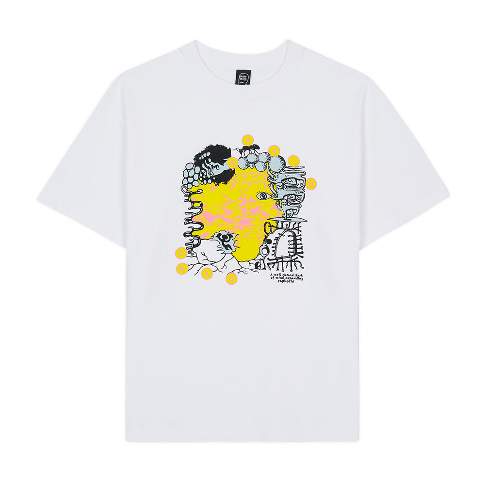 brain dead bdf25t0o0046 euphoria t shirt white