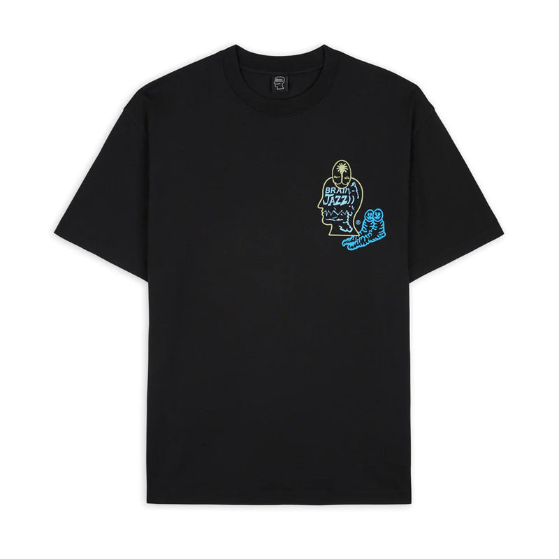 brain dead bds23t00002877 brain jazz t shirt black