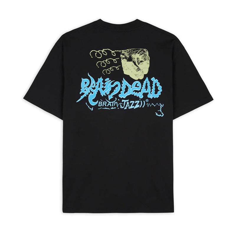 brain dead bds23t00002877 brain jazz t shirt black