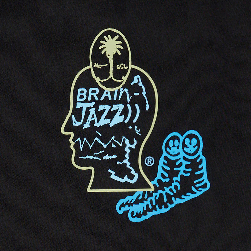 brain dead bds23t00002877 brain jazz t shirt black