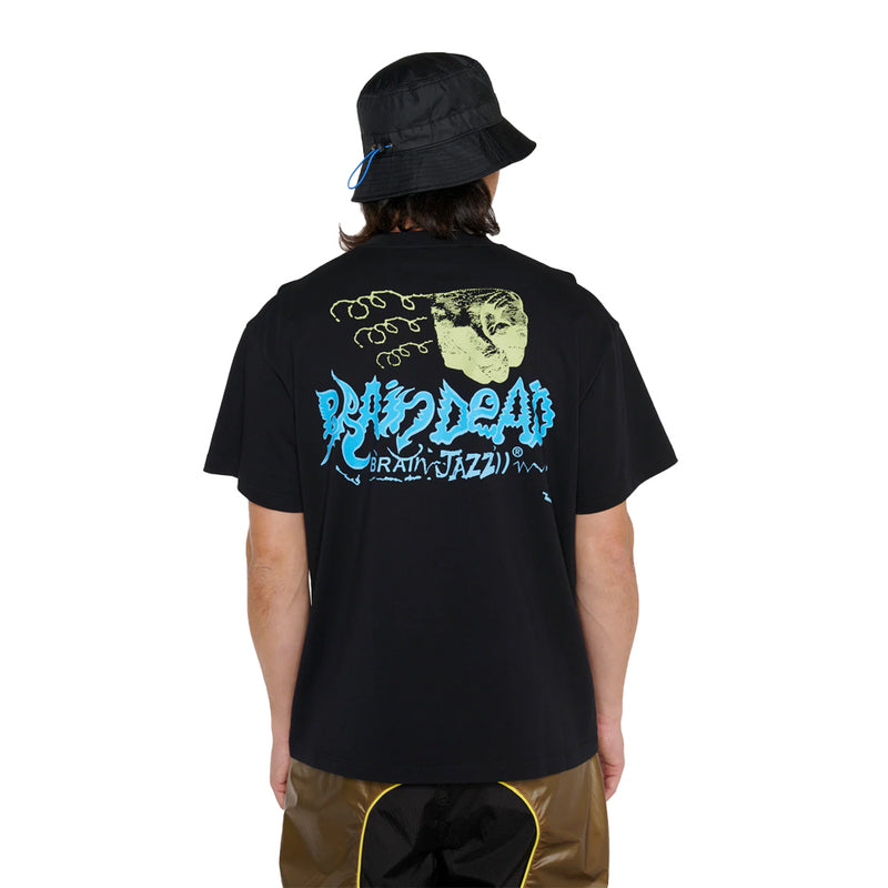 brain dead bds23t00002877 brain jazz t shirt black
