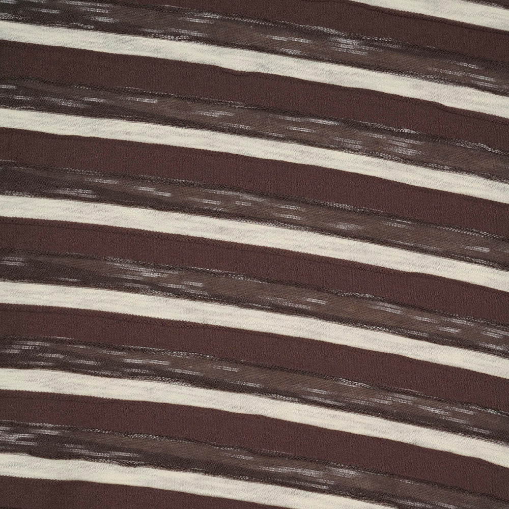 brain dead p26t00004980 casey stripe t shirt brown