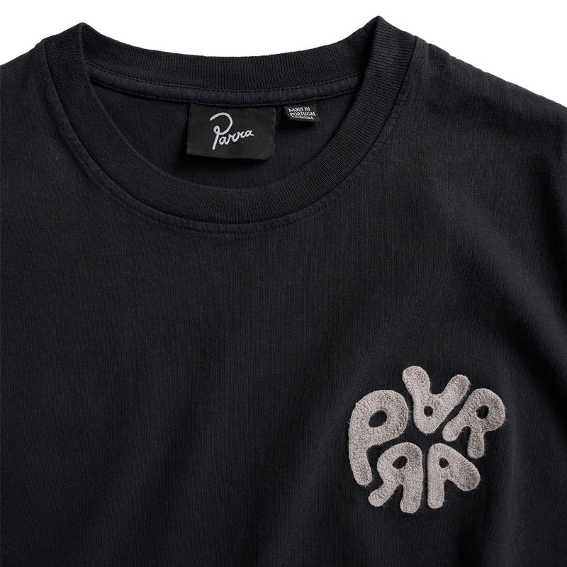 by parra 50105 1976 logo t shirt faded black
