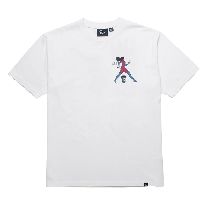 by parra 50115 questioning t shirt white