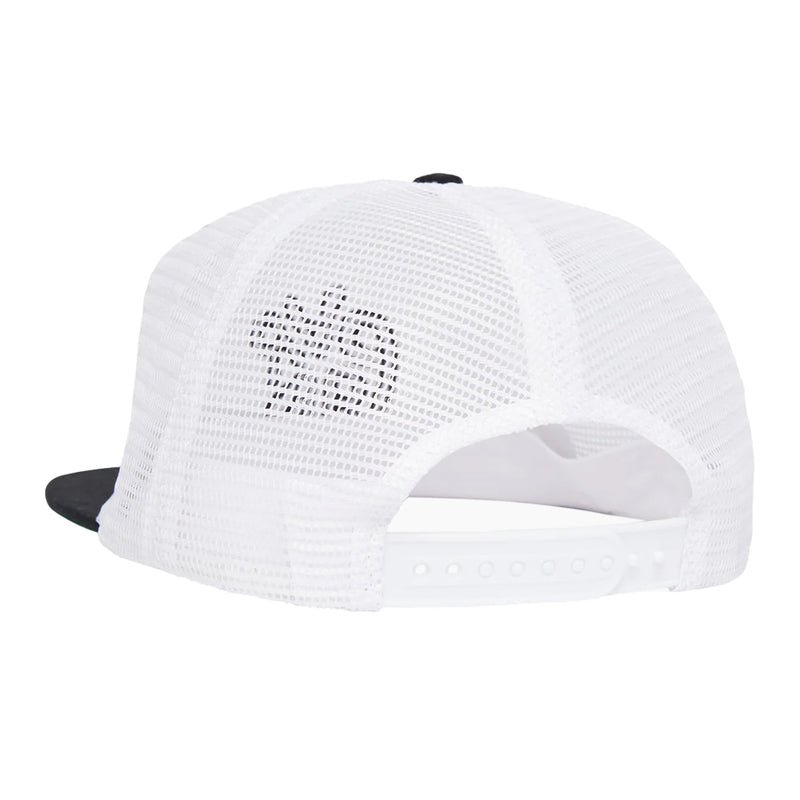    by parra 50155 1976 logo 5 panel hat white