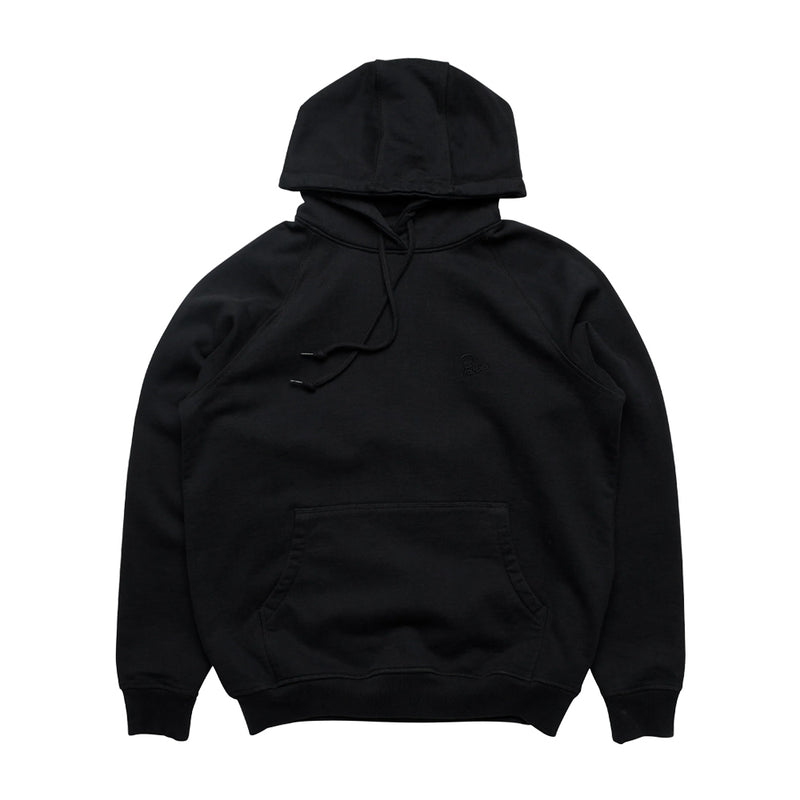 by parra 50226 script logo hooded sweatshirt black
