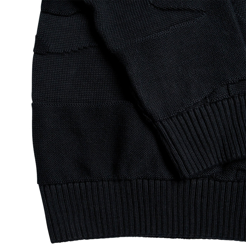 by parra 50231 landscaped knitted pullover navy blue