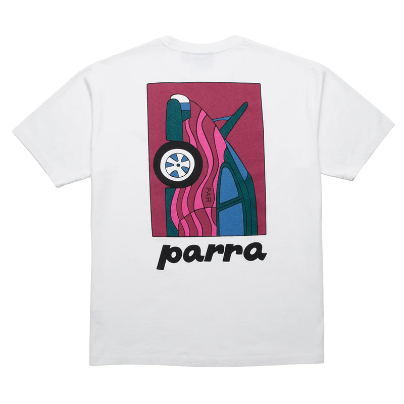 by parra 50405 no parking t shirt white
