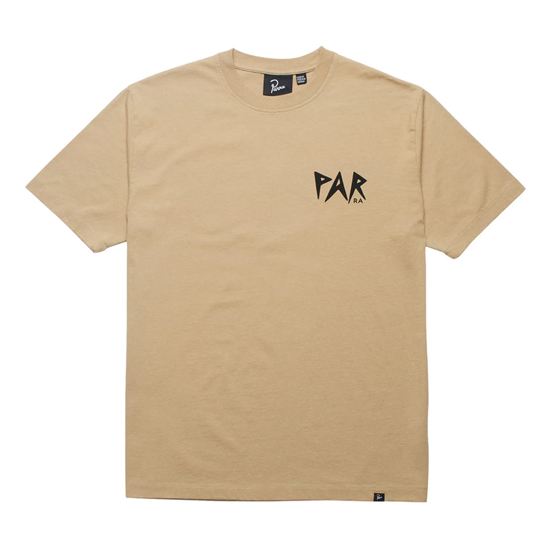 by parra 50505 evil orange t shirt beige
