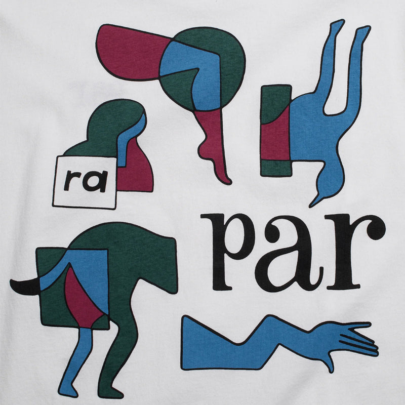 by parra 50510 rug pull t shirt white