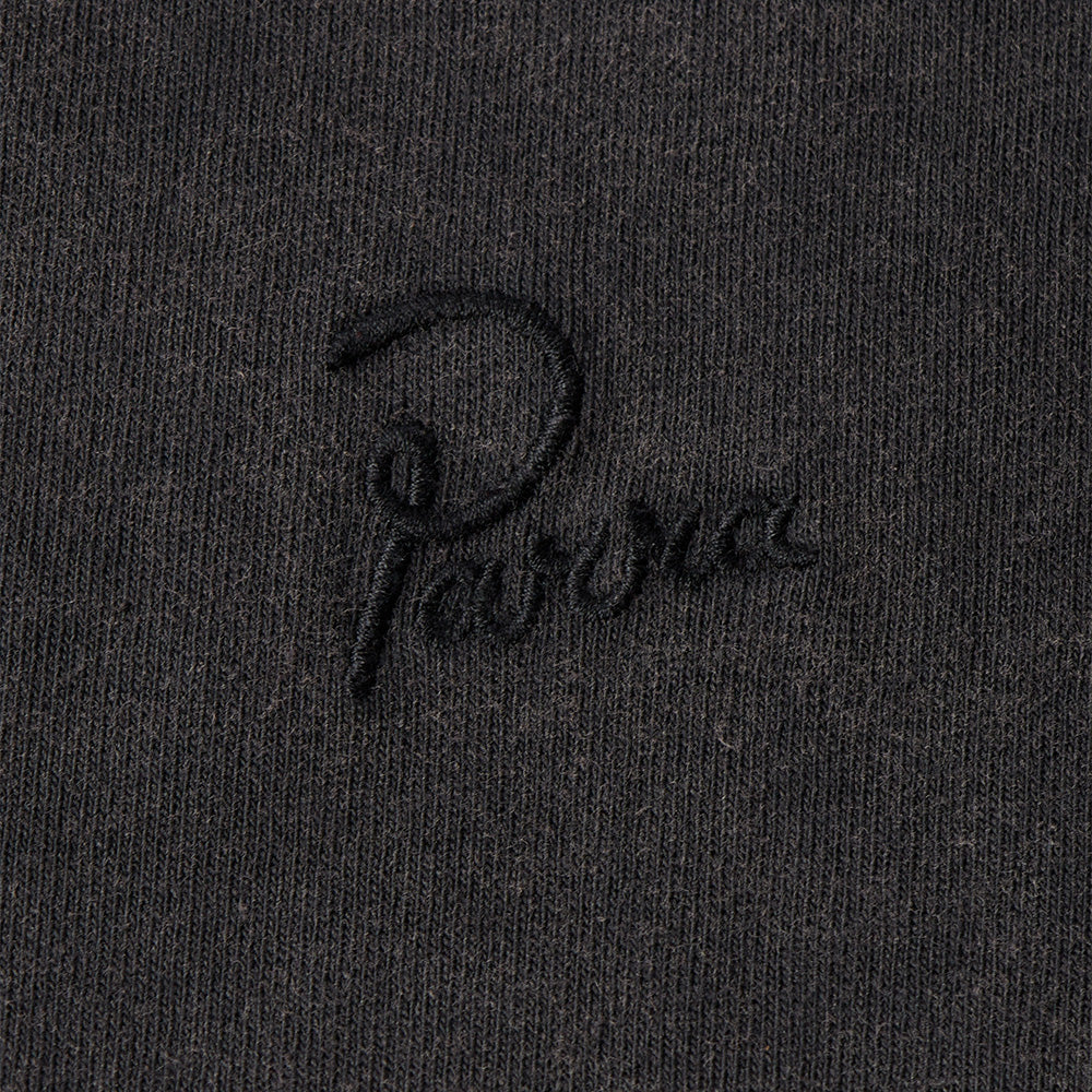 by parra 51423 script logo t shirt washed black