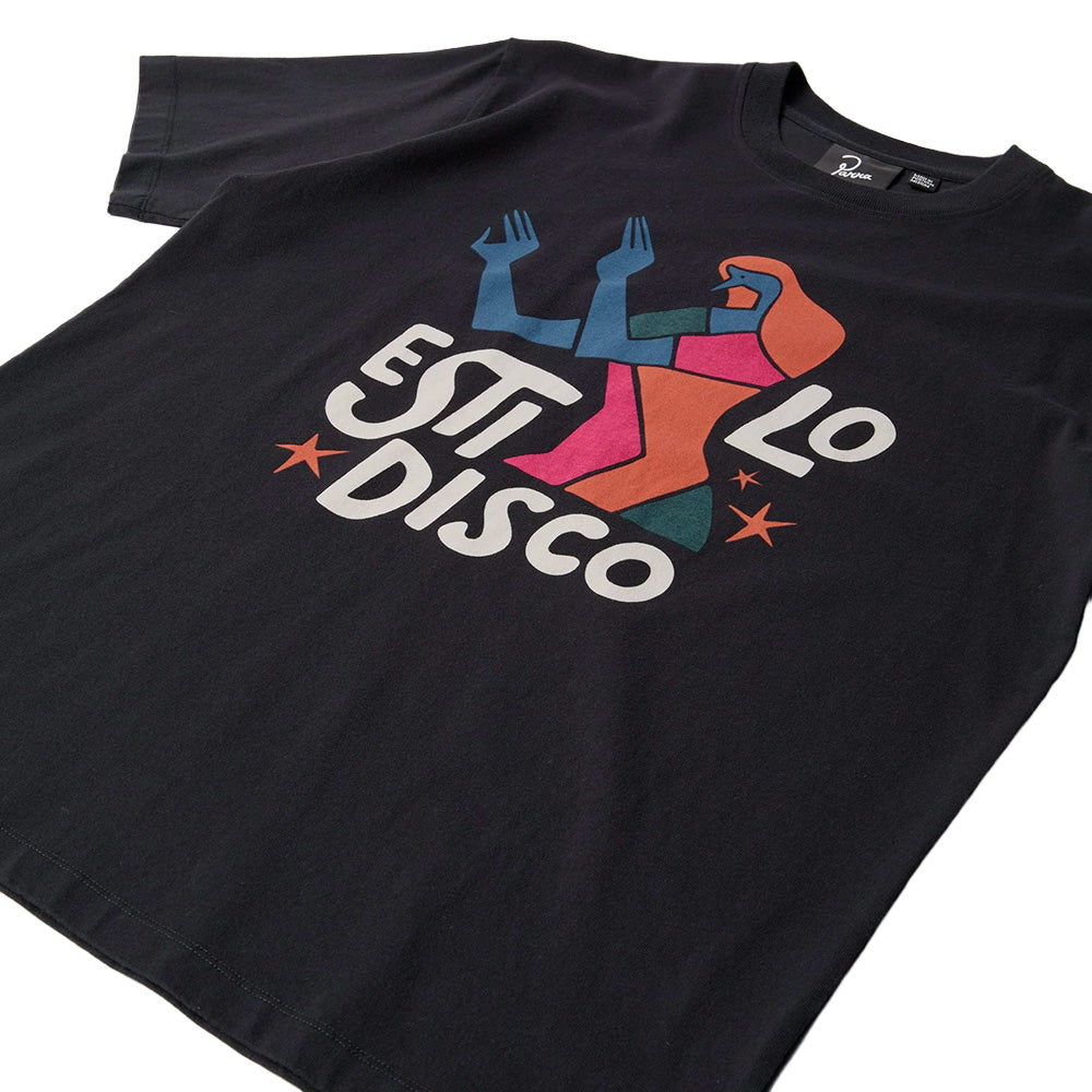 by parra 54210 el stilo disco t shirt black