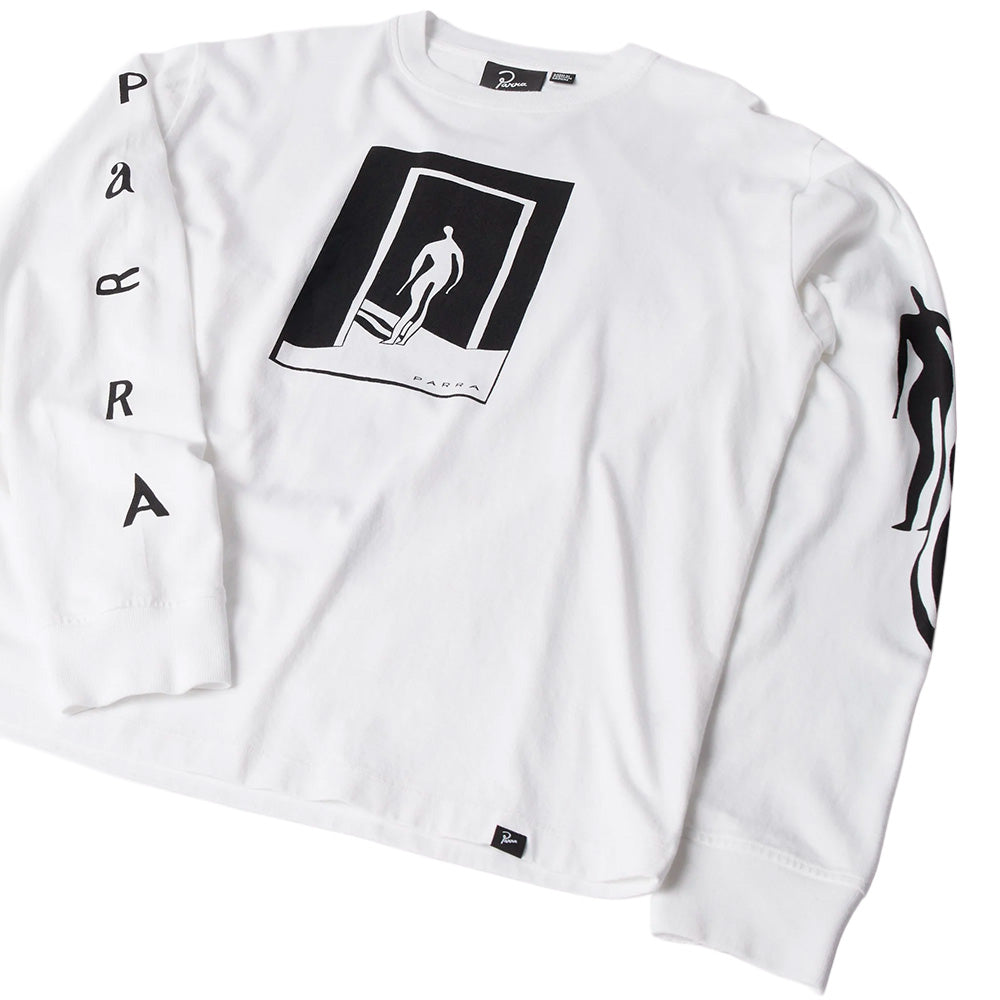 by parra 54220 the hotel ls t shirt white