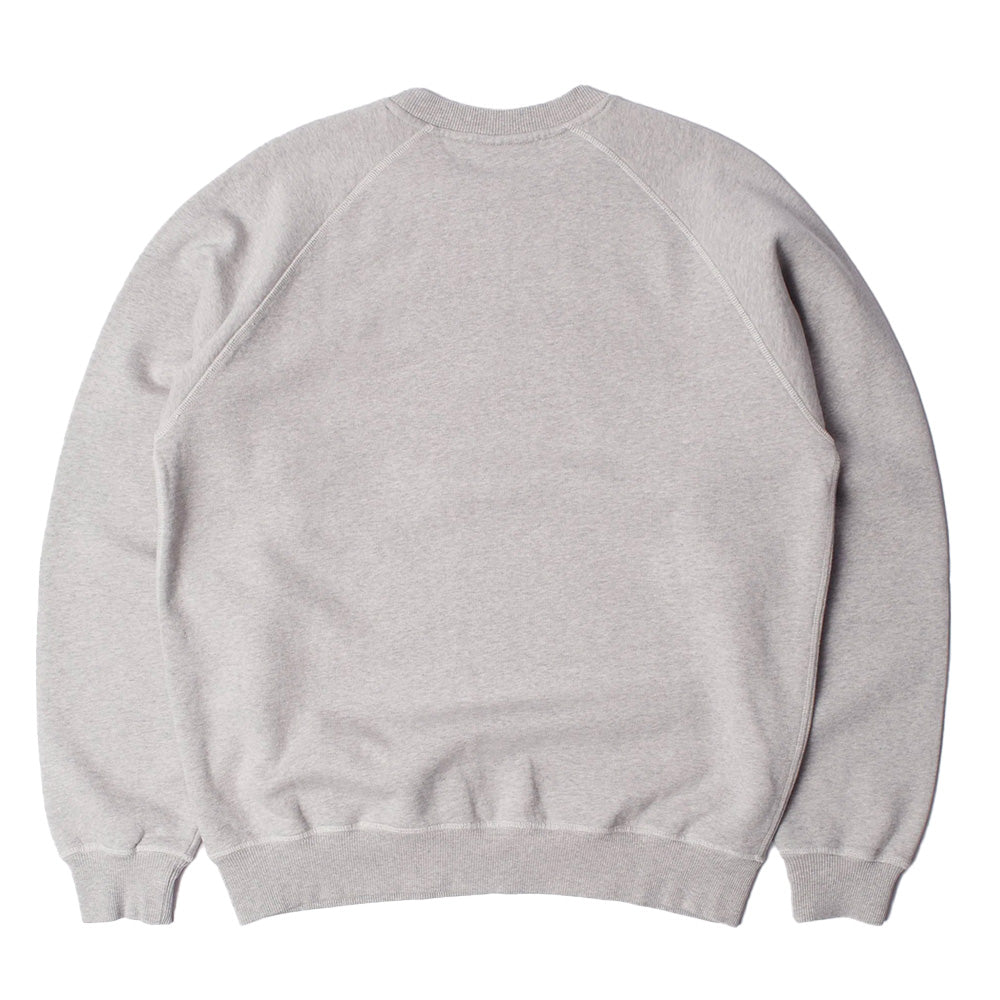 by parra 54230 drunk parent crewneck sweatshirt heather grey