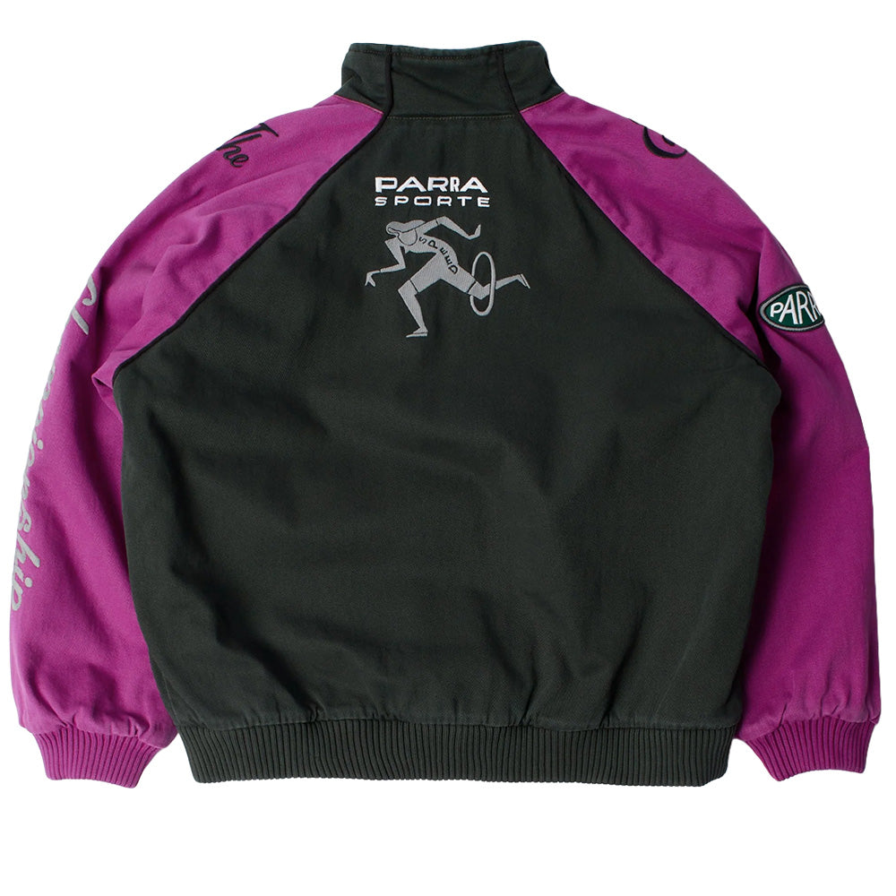 by parra 55100 owl meets rat racing jacket purple pink