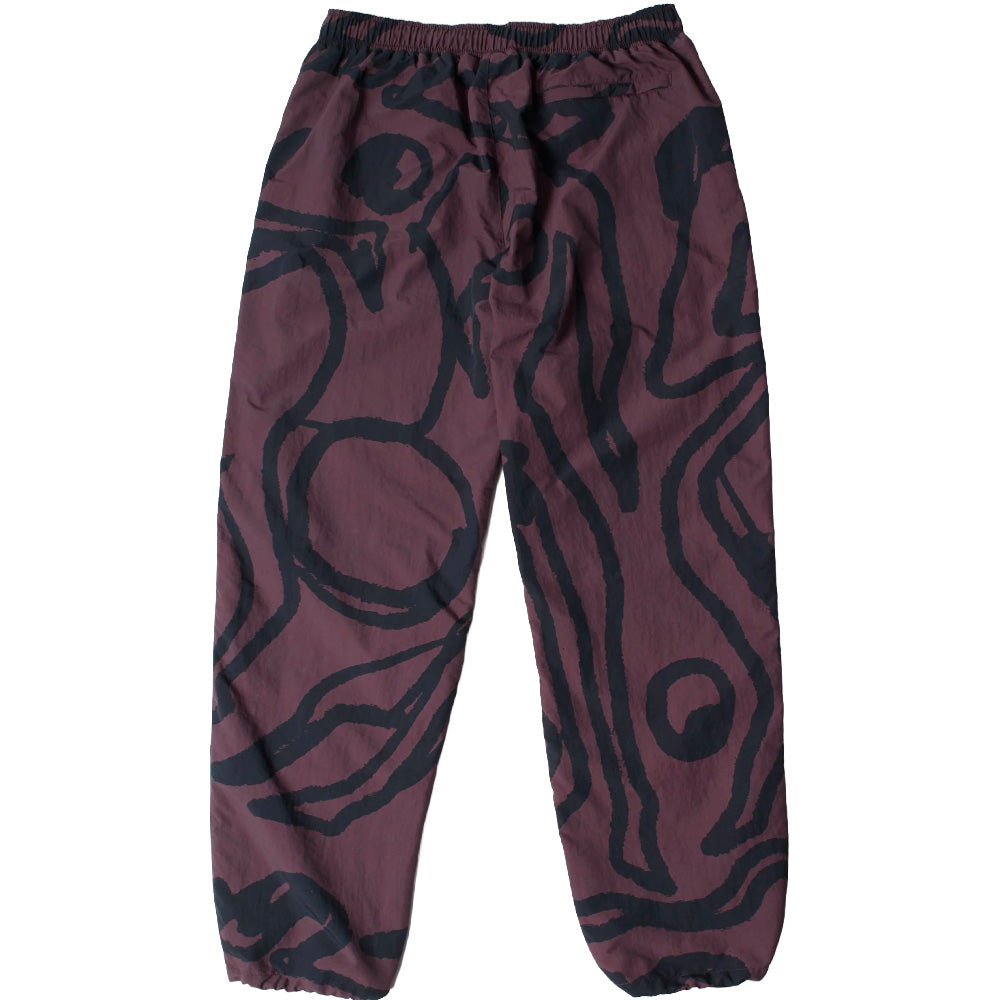 by parra 55220 freak scene track pants brown