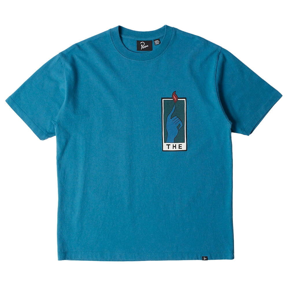 by parra 55285 hands of time t shirt mallard green