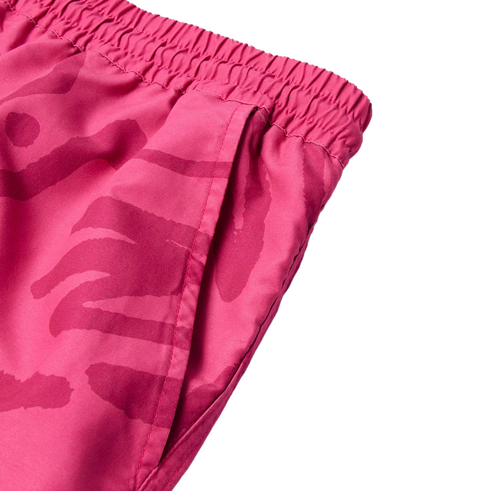BY PARRA BY PARRA BIRDS FLY FREE SWIM SHORTS // PURPLE PINK