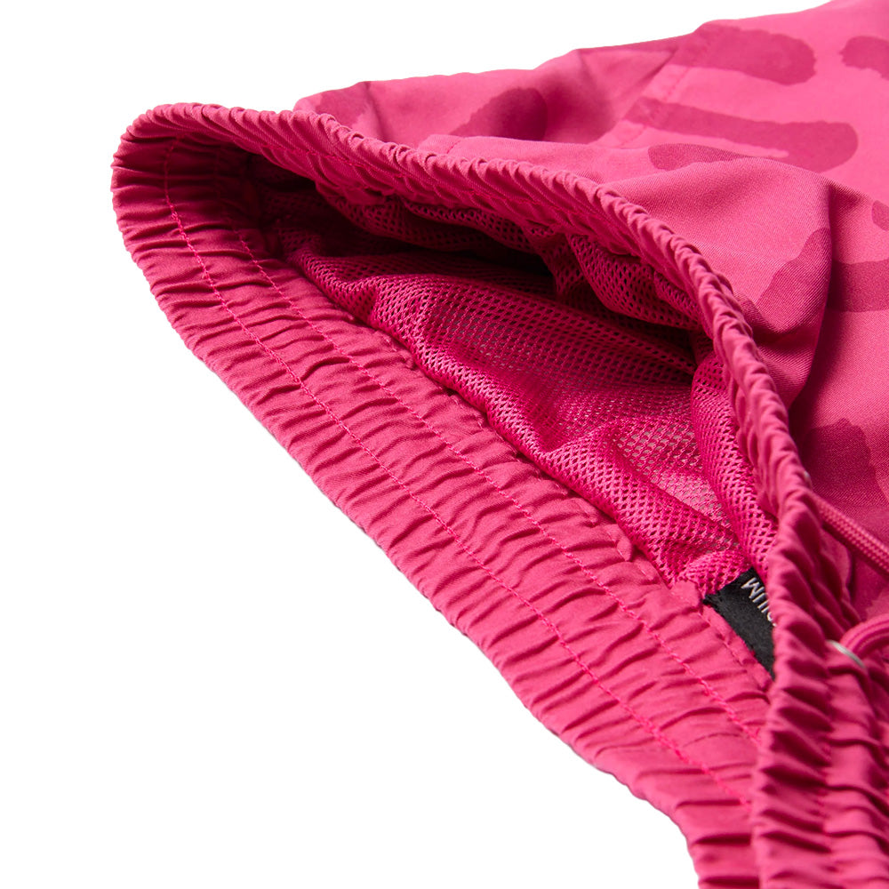 BY PARRA BY PARRA BIRDS FLY FREE SWIM SHORTS // PURPLE PINK