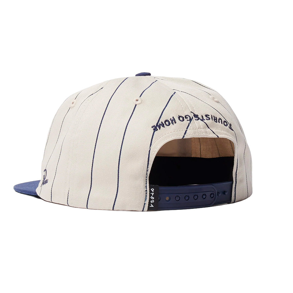 by parra earl 6 panel hat blue