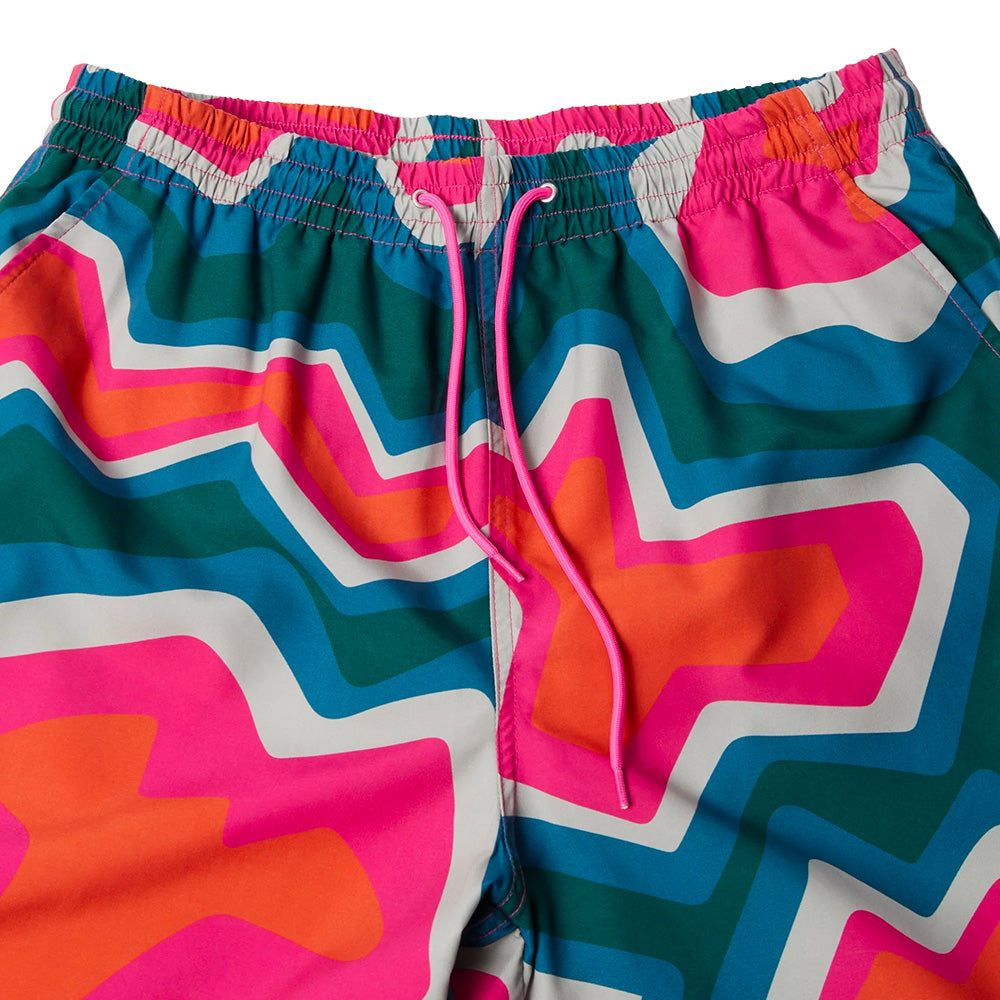 BY PARRA GEM STONES SWIM SHORTS // PINK