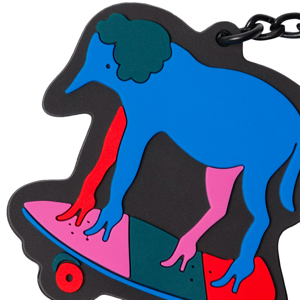 BY PARRA JEAN PIERRE LE DOUCHE KEY CHAIN // BLUE