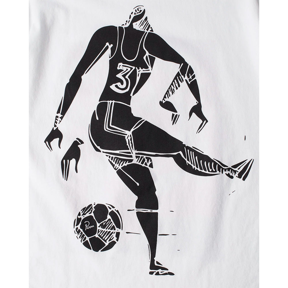 BY PARRA KICKED AROUND T-SHIRT // WHITE