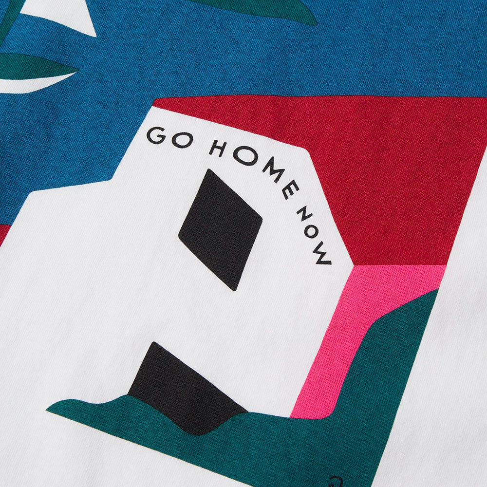 by parra no vacation t shirt white