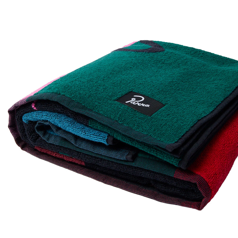 BY PARRA BY PARRA NOPE UND NOPES BEACH TOWEL // MALLARD GREEN